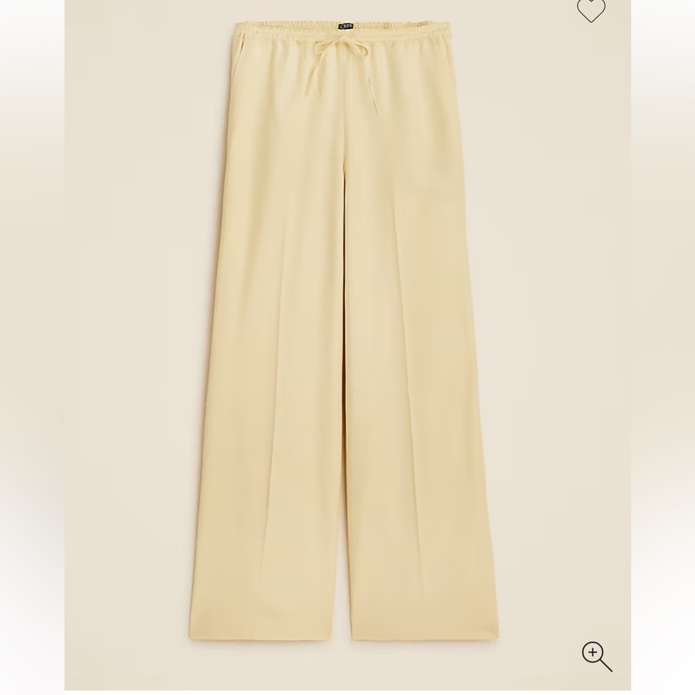 NWT J. Crew Superwide Stratus Pant in City Twill Size 4 Fits 6 - Picture 2 of 7